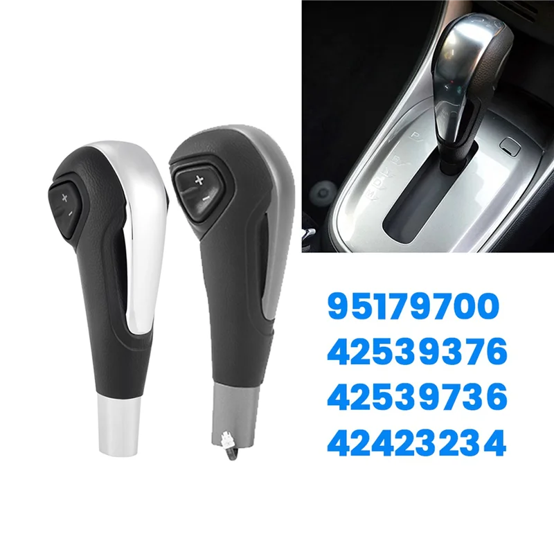 

5X Automatic Shift Knob Head 95179700 42539376 For Sonic Trax 2012-2016 42539736 Gear Shift Handball,A