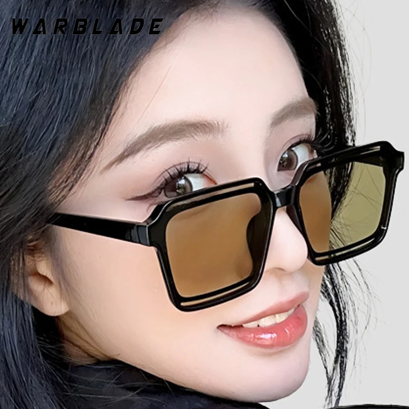 

Trendy Hollowed Oversized Square Frame Women's Sunglasses Brand Designer Men Sunglass Outdoor Shade Driving Travel Eyewear UV400