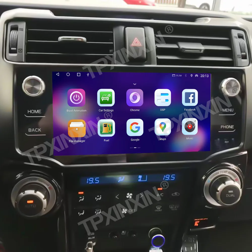

Auto Andriod 13 Carplay For Toyota 4Runner 2010-2021 Car Radio 9" Stereo Multimedia Player GPS Navigation Tape Recorder Headunit