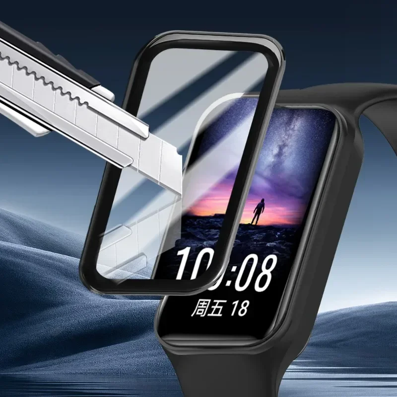 3D Coverage Protective Film For Xiaomi Band 8 Active Screen Protector Soft TPU Watch Films For Xiaomi Band 8 Active Accessories view 3