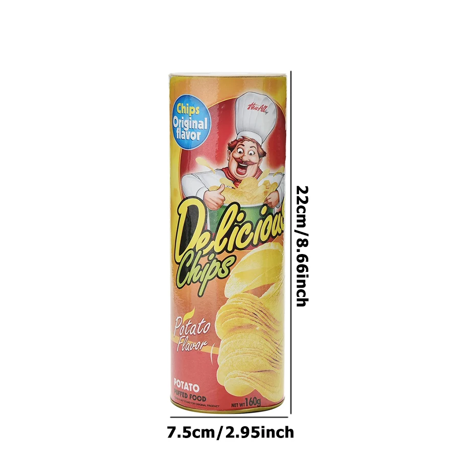 1 مجموعة رقاقة البطاطس ثعبان المزحة لعبة يوم كذبة أبريل المزحة ألعاب مخيفة صديق مضحك المزحة لعبة الجدة لوازم الحفلات لصالح الهدايا