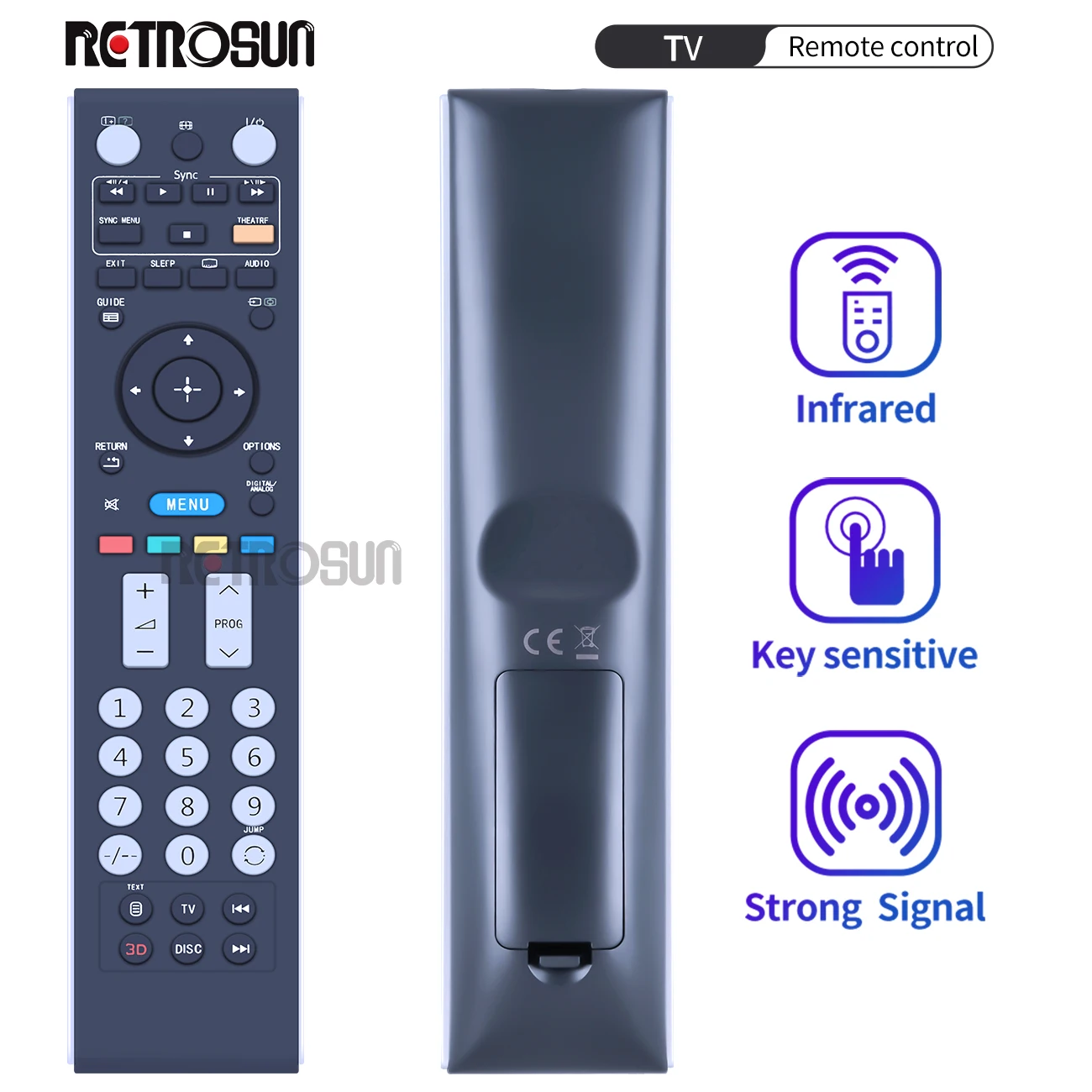 New Remote Control for Thomson ROC1128 for sony TV