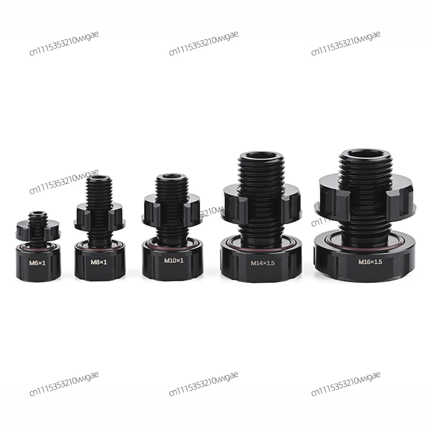 M6 M8 M10 M14 M16 Aluminum Solid Plug Screw, ROV Underwater Robot Sealing Chamber Fitting