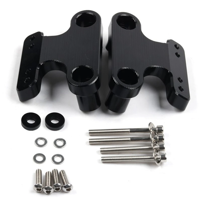 

A95E-Motorcycle Anti-Shake Side Rearview Mirrors Adapter Fixed Stent Bracket Holder For Yamaha XMAX300 X-MAX 125 250 400