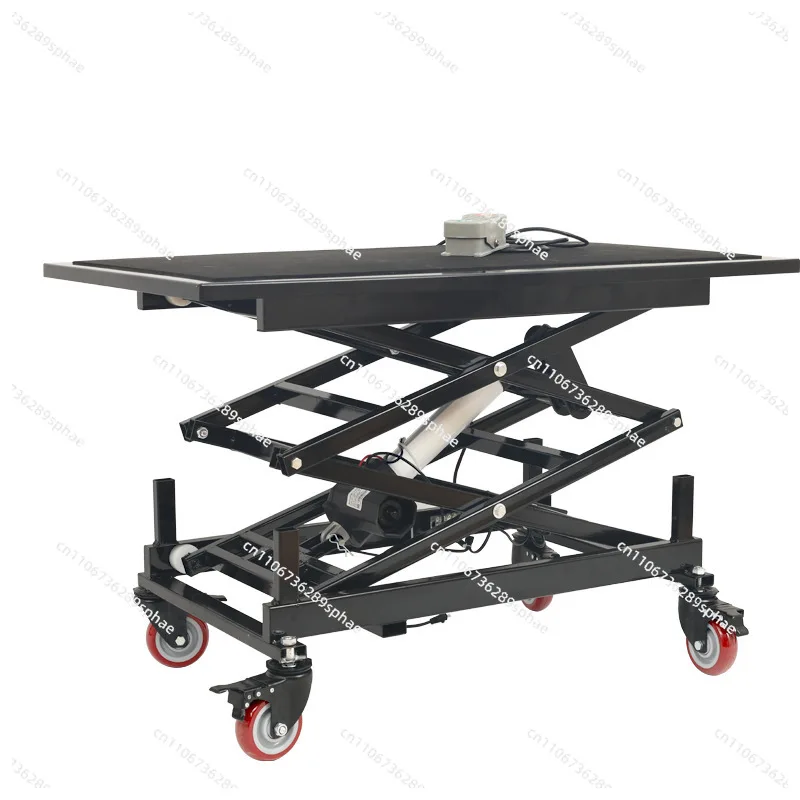 Electric horse stool scissor 24V push rod lifter miniature table