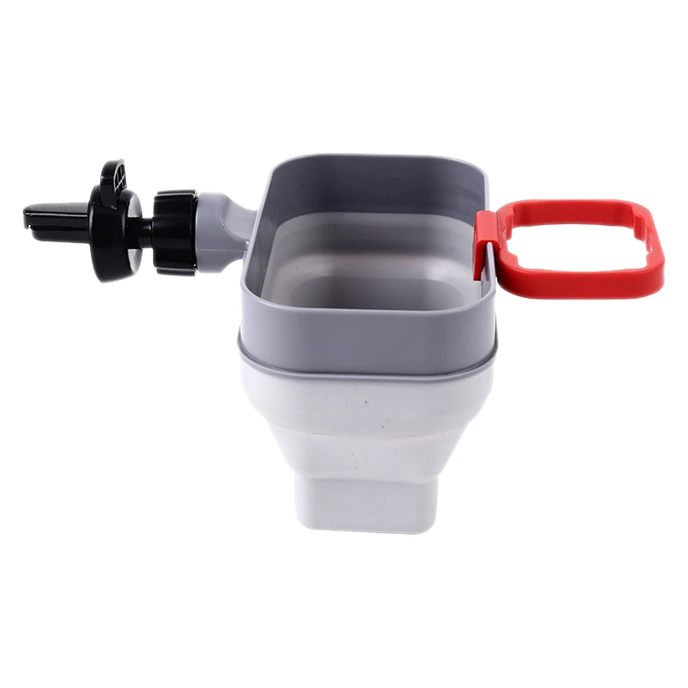 

Car Storage Bag Sauce Holder for Air Vent French Fry Dip Clip Compact Foldable Design for on-The- Travel Essential