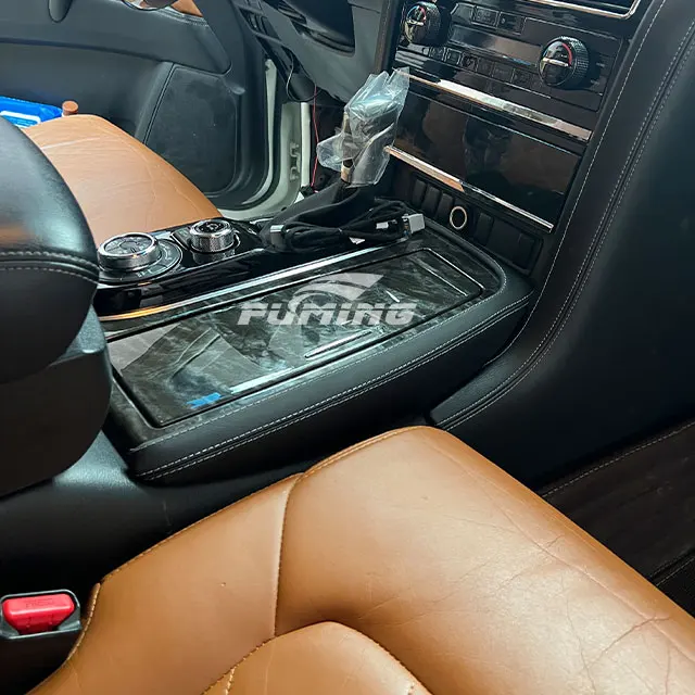 PATROL de pièces intérieures de voiture de luxe de 23 styles avec panneau de boîte de vitesses de commande centrale modifié conception de panneau décoratif en bois de pêche