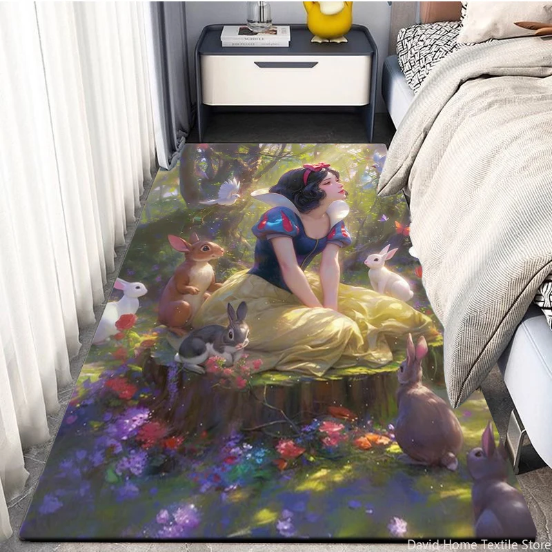 Disney Snow White And The Seven Dwarfs Area Carpet for Children Living room Bedroom floor Rug Kitchen Mat Children's Bedroom Mat