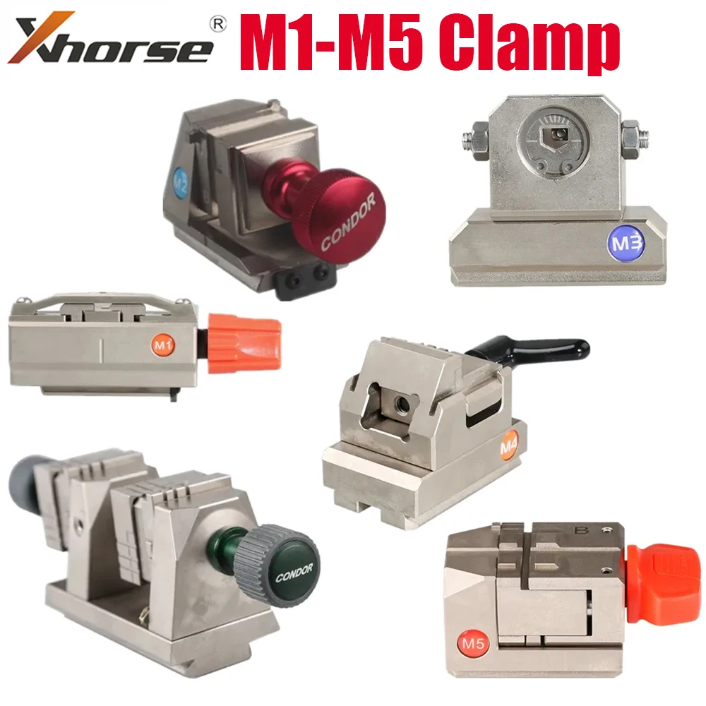 

Xhorse Clamp M3 Крепление для Ford FO21 M4 Зажим для ключей от дома M1 M2 M5 Зажим для XC-MINI/Mini Plus II/XP005/ XP005L XC002 Зажим