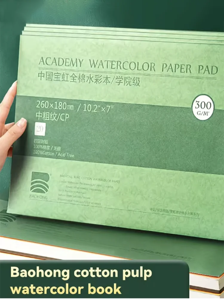 BaoHong Watercolor Paper 100%  - đánh giá và giá Photography Book