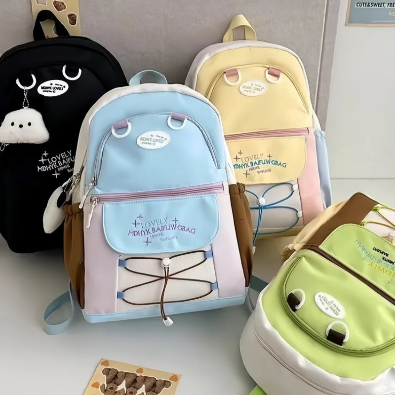 

Рюкзак в студенческом стиле: легкий и милый, для студентов, яркий, для походов, вместительный, для хранения одежды