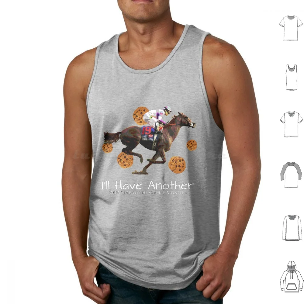 

I'll Have Another , Please! Tank Tops Print Cotton Derby Horse Horses Ill Have Another Thoroughbred Triple Crown