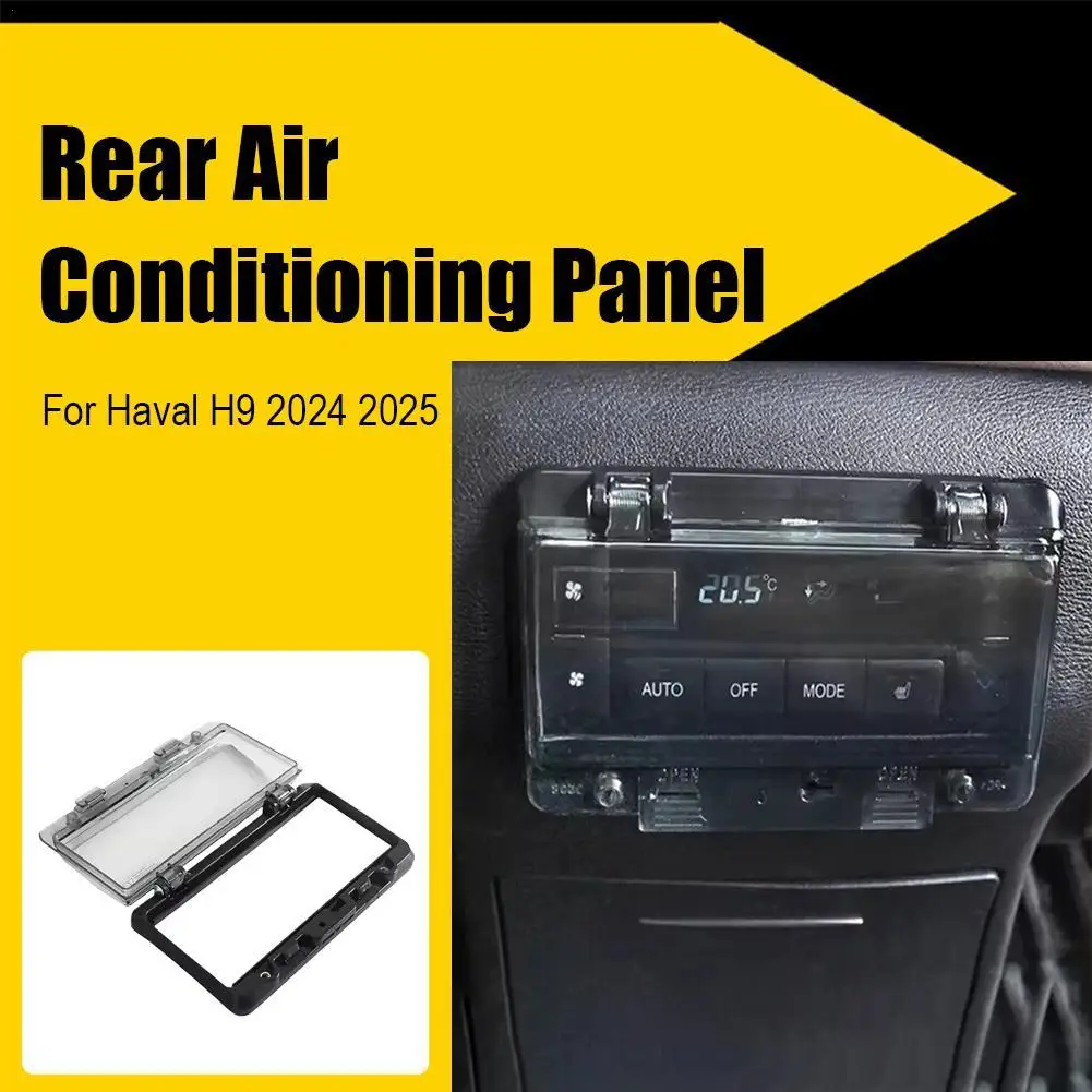 

For GMW H9 Car Rear Air Conditioning Panel Anti Kick Cover Air Conditioning Protection Accessories