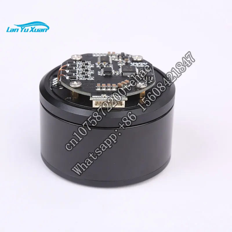 HT-S-6025 brushless motor vehicle mounted PTZ small servo robot low speed high torque belt driver RS485