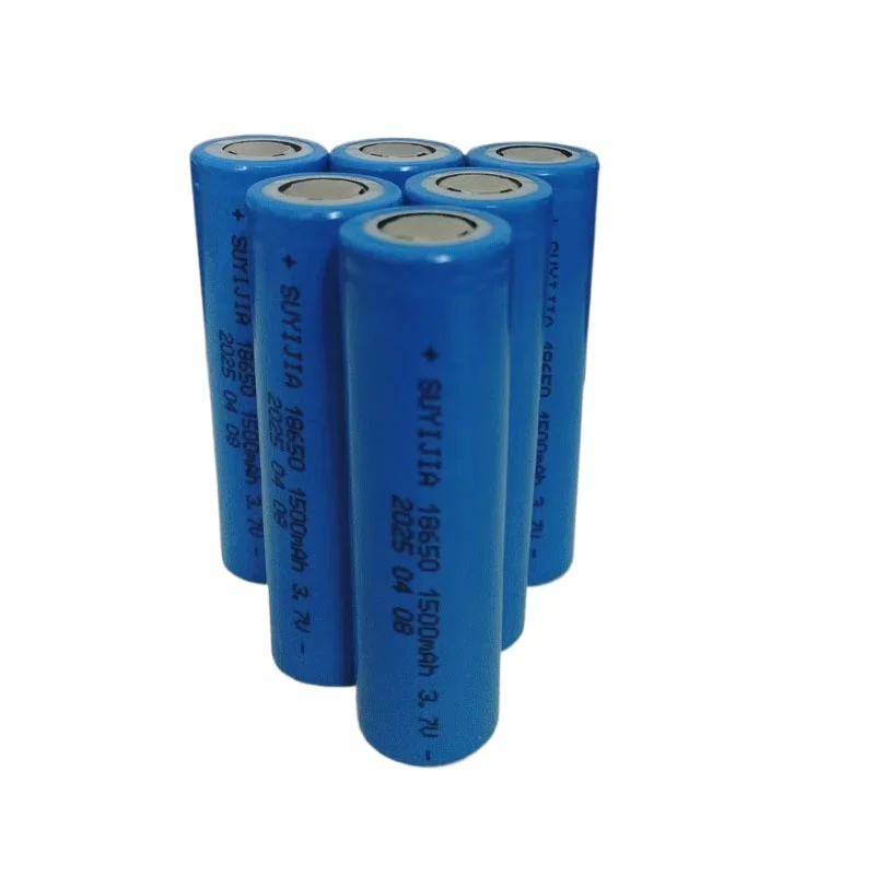 18650 بطارية 3.7 فولت 1500 مللي أمبير بطارية ليثيوم قابلة للشحن بطارية ليثيوم لون ليثيوم بو للمصابيح الأمامية مروحة صغيرة مؤشر ليزر مصباح يدوي #3