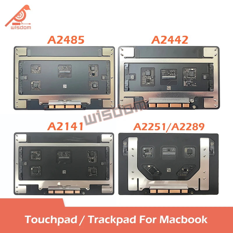 

Laptop A2251 A2289 A2141 A2442 A2485 Trackpad Touchpad For Macbook Pro Retina 13" 14" 16" 2019-2021 Year