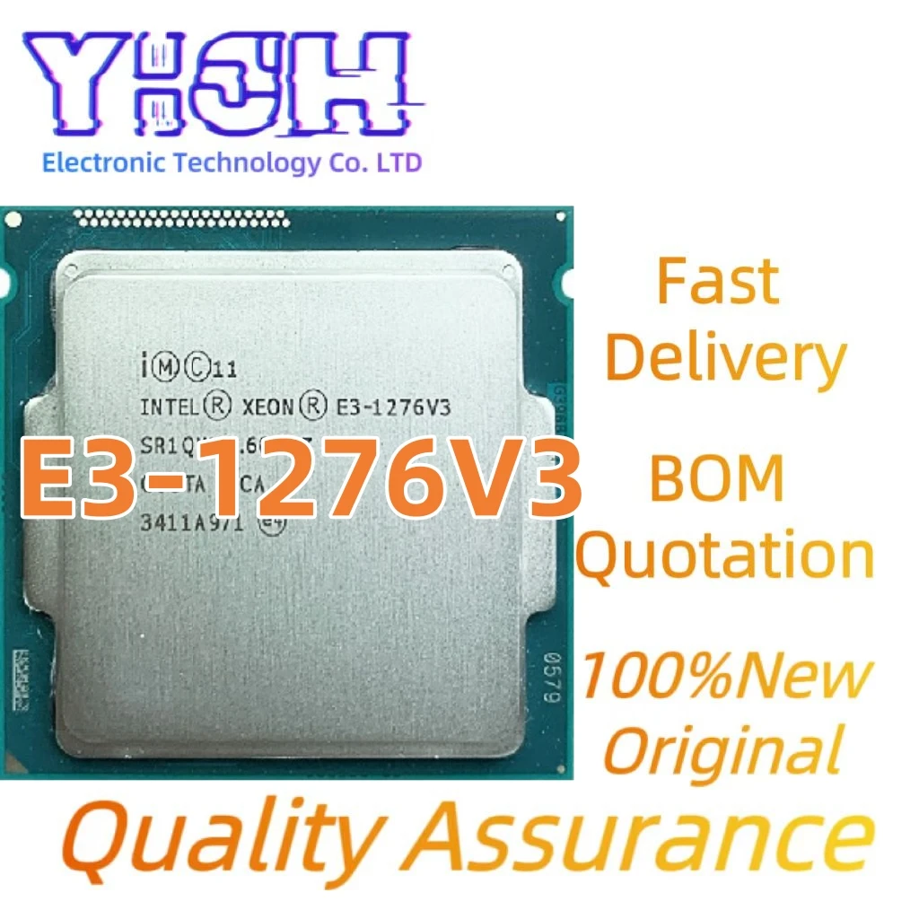 

E3-1276V3 SR1QW 4Core 8Threads LGA1150 22NM CPU 3.6GHz 8M E3 1276V3 E3-1276 V3 LGA 1150