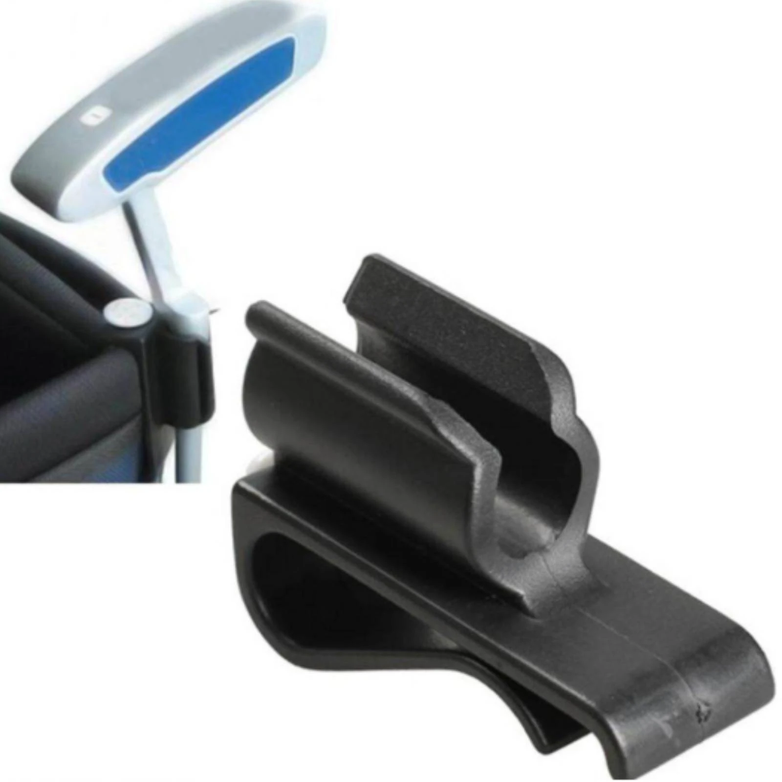 5 Pieces Golf Club Clip Lightweight Golf Club Holder Putter Clamp Plastic Organizer Sturdy for Golfers, Driving Range