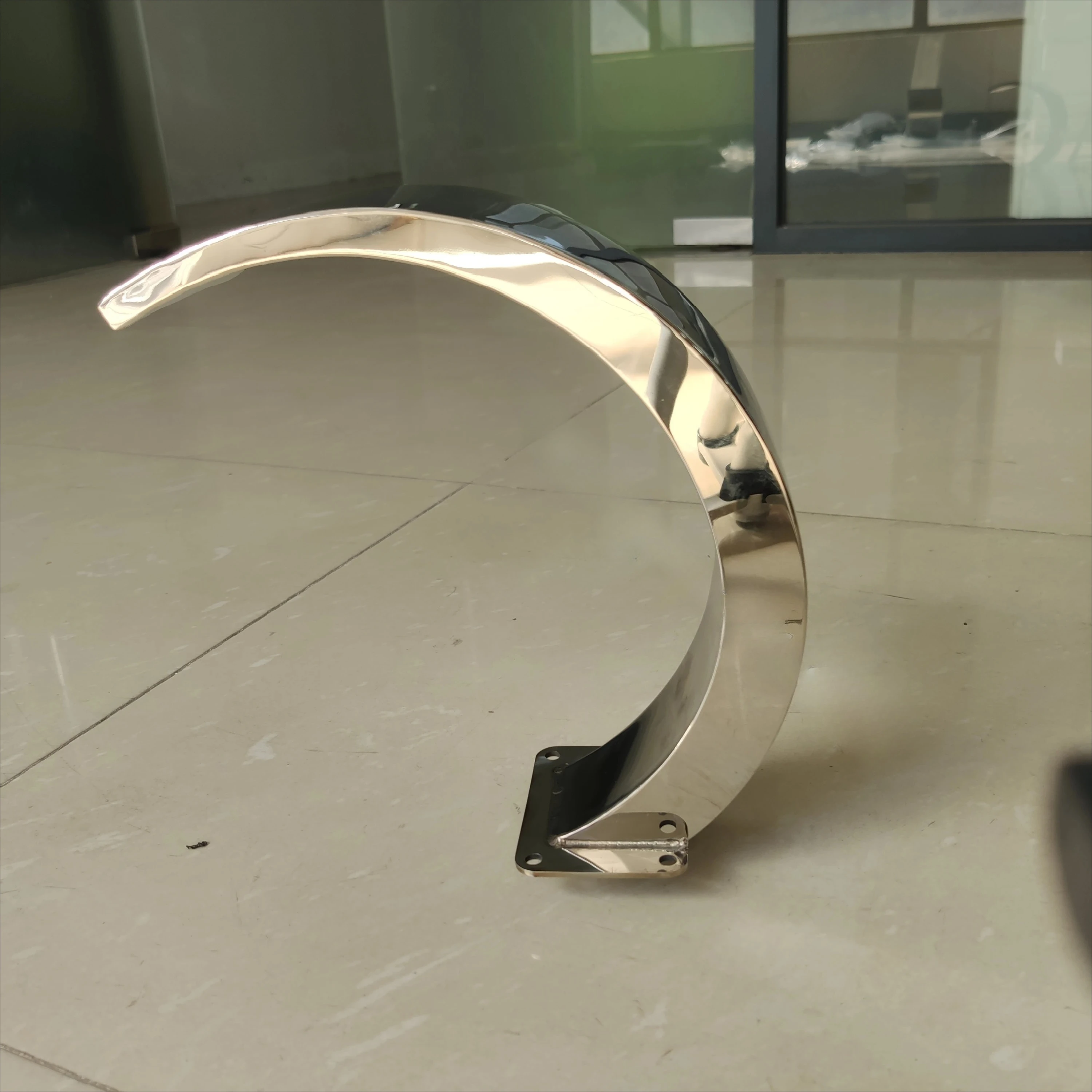 Swimming pool equipment spa arc groove water jet massager stainless steel 304 fountain waterfall water curtain H350xD105mm
