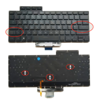 New UK RGB Backlit Keyboard For Asus Zephyrus ROG 16 G16 GA503 GA503QR GU603 GU603HM 2021 Years 6037B0223702 V202526LE1