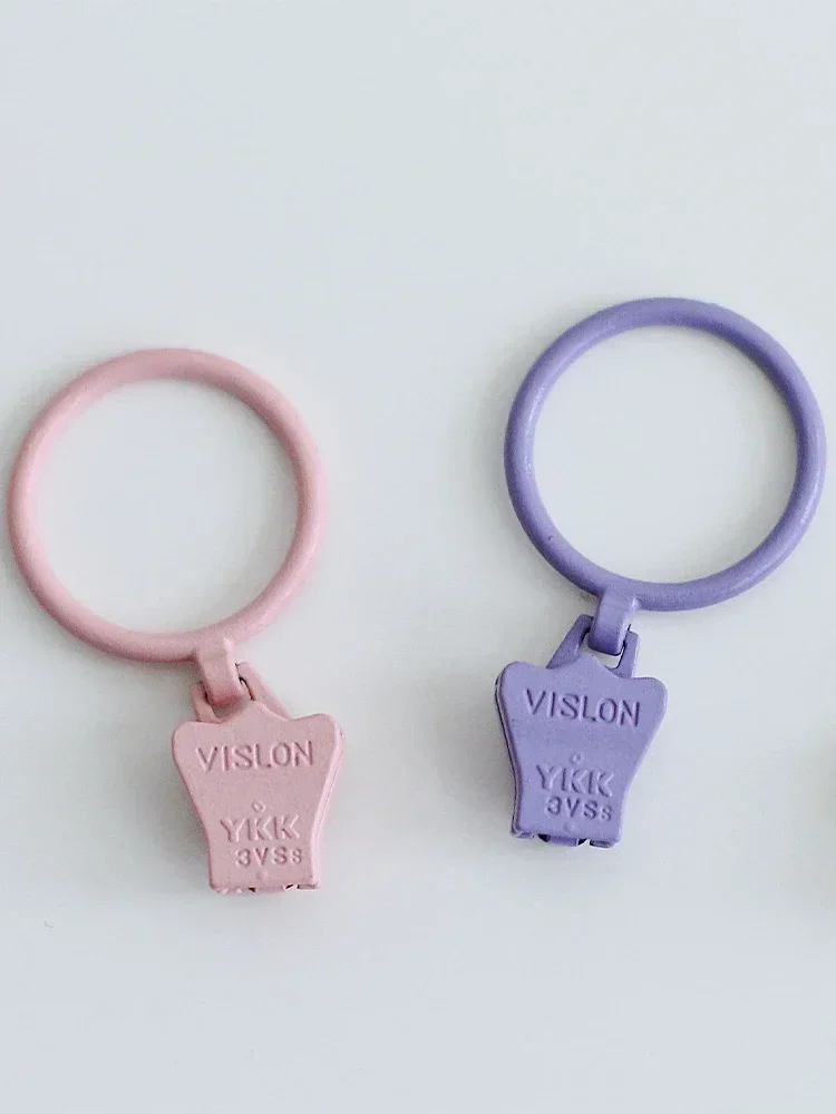 

YKK3 Resin Zipper Metal Head Multi-color Optional, New 2CM Ring 24 Colors 5pieces