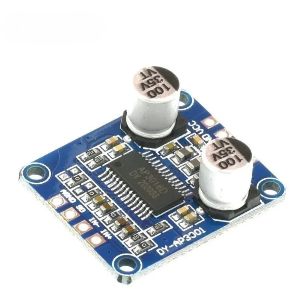 1pcs High Power Digital Amplifier Module Mono Class D 4-8ohm DC 12V 24V 8V-24V For 10W 20W 30W-300W Speaker DY-AP3001