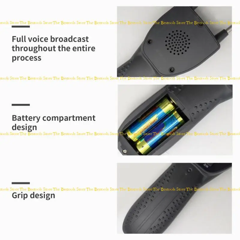 12pf LCD Display Grains Meter Digital Grains Digital Grains พร้อมการออกอากาศด้วยเสียง