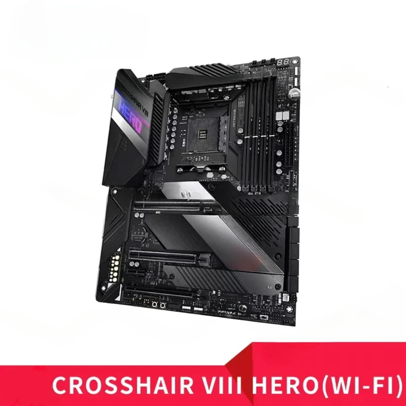 

Материнская плата X570 ROG CROSSHAIR VIII WIFI AM4 DDR4 128 ГБ PCI-E 4.0.2 USB3.2 ATX AM 3Rd/2Nd Gen AM CPU