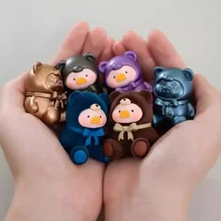 LuLu The Piggy Teddy Mini Blind Bag V1 & V2 Mystery Box Kawaii Dolls Cute Pig Model Christmas Gifts Ornaments