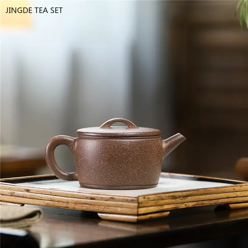 1PCS 180ml Chinese Yixing purple clay tea pot section mud filter beauty kettle customized zisha teapot Tradition tea accessories