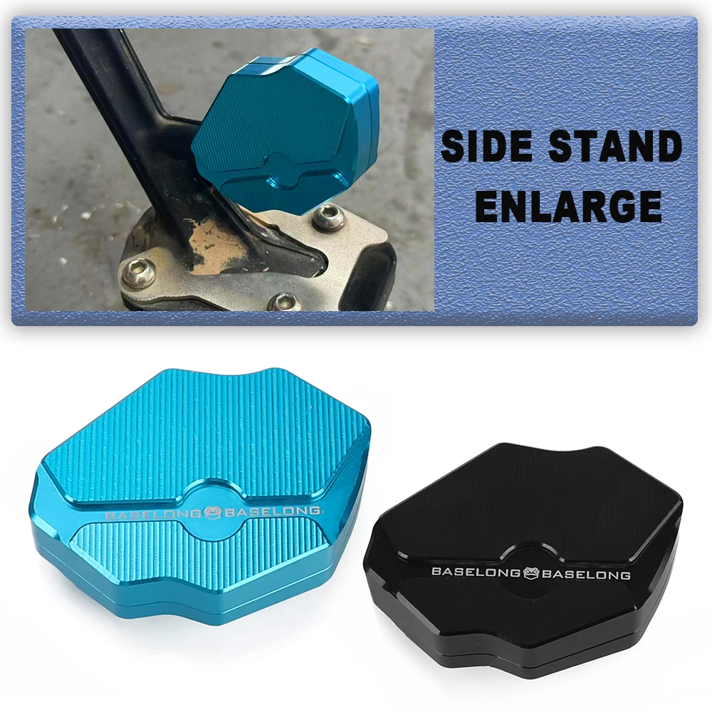 

Motorcycles Accessories Foot Side Stand Enlarger Plate Pad Kickstand Extension For CFMOTO CF MOTO 450 MT 450MT MT450 2024 2025