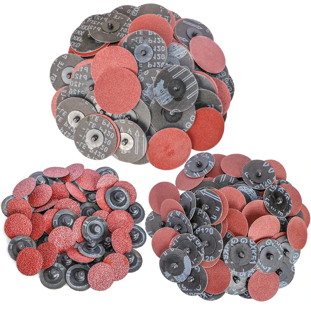 25/50/75mm wałek z blokadą typu R szybka zmiana krążków czerwone ziarno tarcza szlifierska metalowa powierzchnia akcesoria do młynek do mielenia kondycjonowania