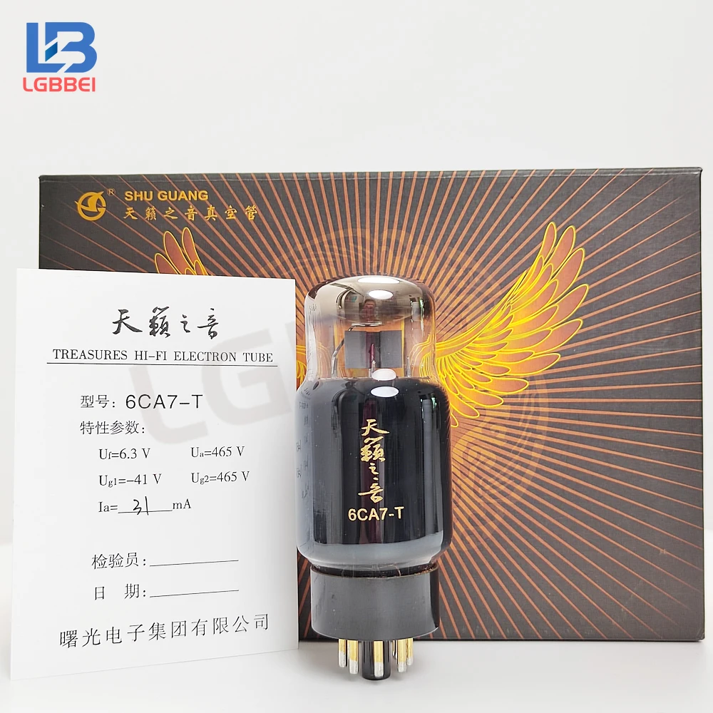 SHUGUANG 6CA7-T 6CA7T Vacuum Tube Upgrade EL34 6CA7 6CA7-Z EL34B KT77 6L6GC 6P3P 5881 HIFI Audio Valve Electron Tube Amp Kit DIY