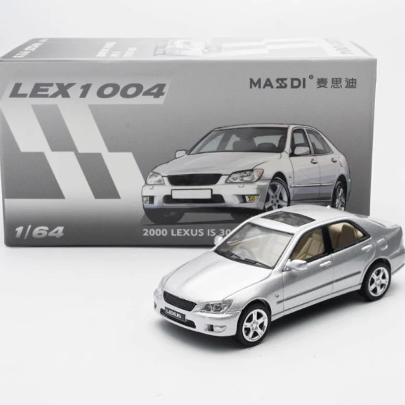 Diecast Original 1: 64 Scale Lexus IS300 Simulation Alloy Toy Car Model Classic Collection Souvenirs Ornaments Gift