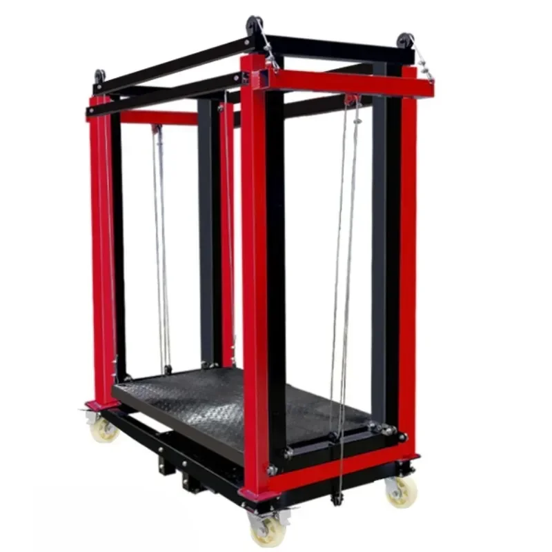 

Electric scaffolding mobile lifting platform wireless remote control automatic lift indoor and outdoor folding