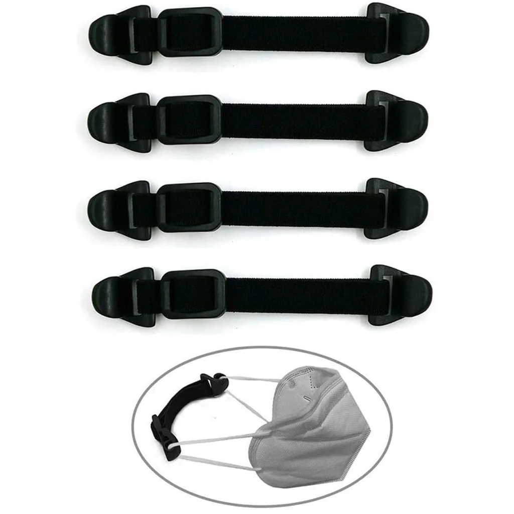 

Soft Mask Strap Extend Belt Adjustment Masks Buckle Holder Ear Protector Hook for Children Adult Anti-Earache Non-slip Extender