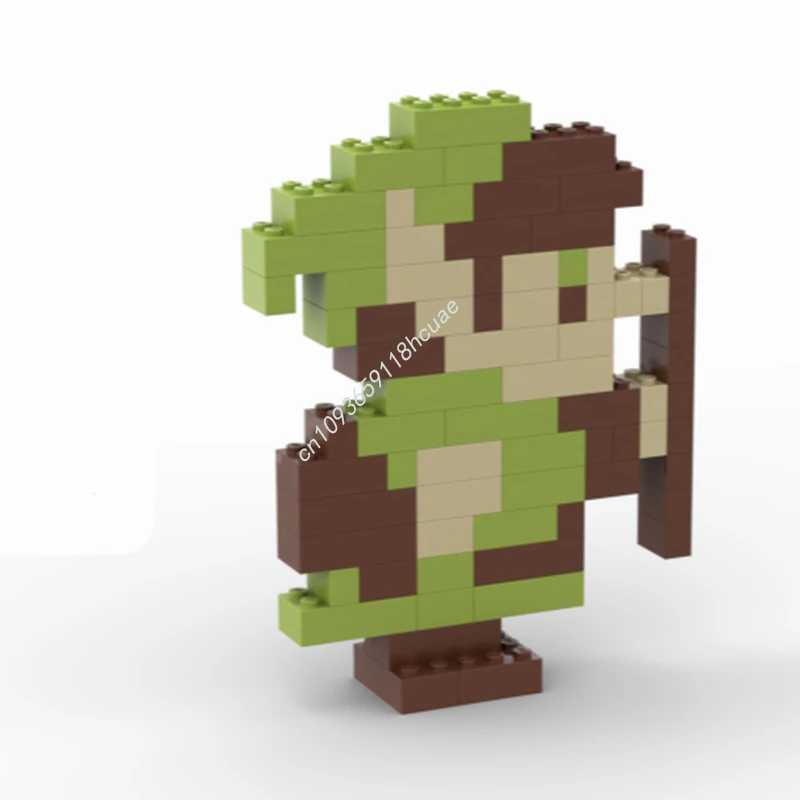 

80pcs MOC Link NES Side Italian Plumber Building Blocks Christmas Gift Best Birthday Gift Ideas DIY for Adult Collectors Inspire