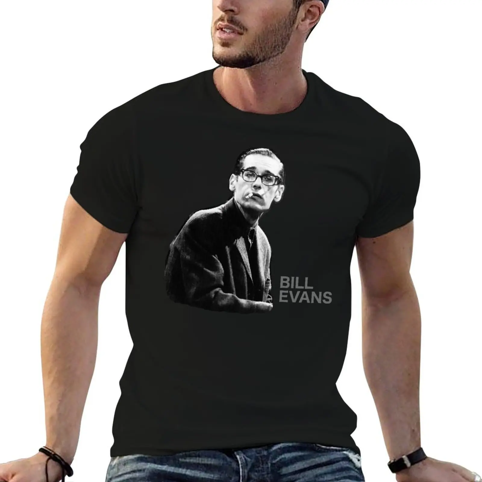

Bill Evans T-Shirt T-Shirt t shirts for man pack cotton t shirt men 100% cotton luxury brand man t shirt graphic T-Shirt