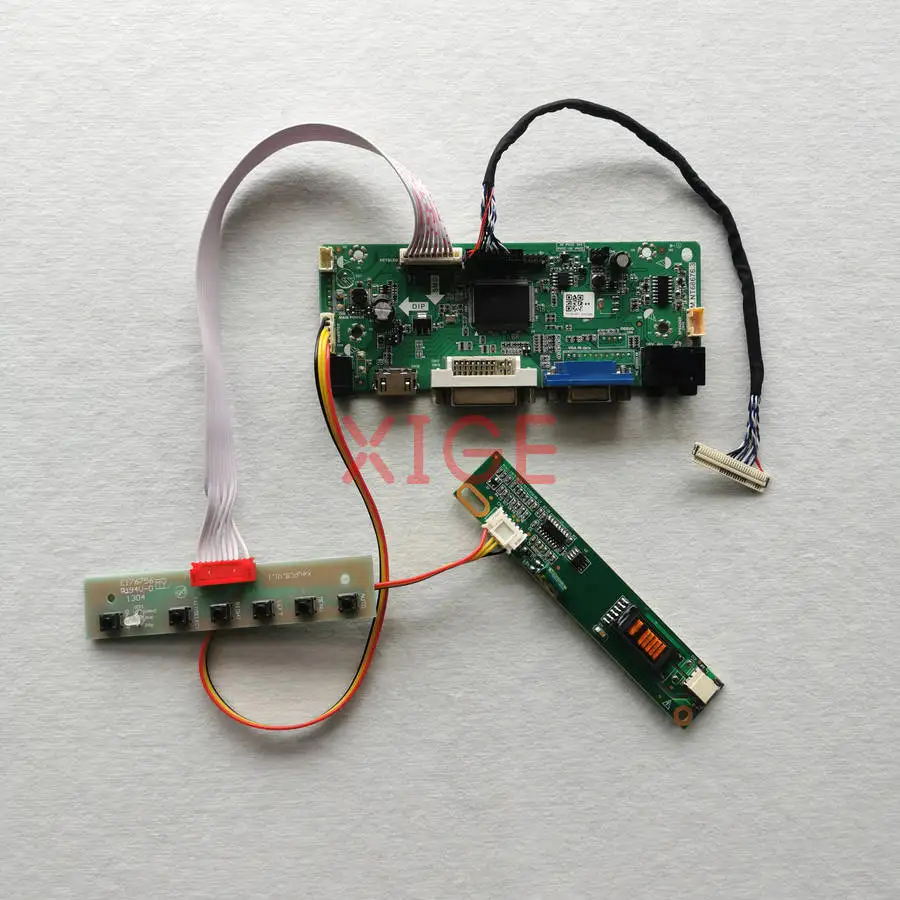 

Screen Drive Controller Board Fit LQ150F1LH22 N150P2 N150P3 CLAA150PB0 1400x1050 VGA DVI HDMI 30Pin LVDS 1CCFL 1400*1050 Kit DIY