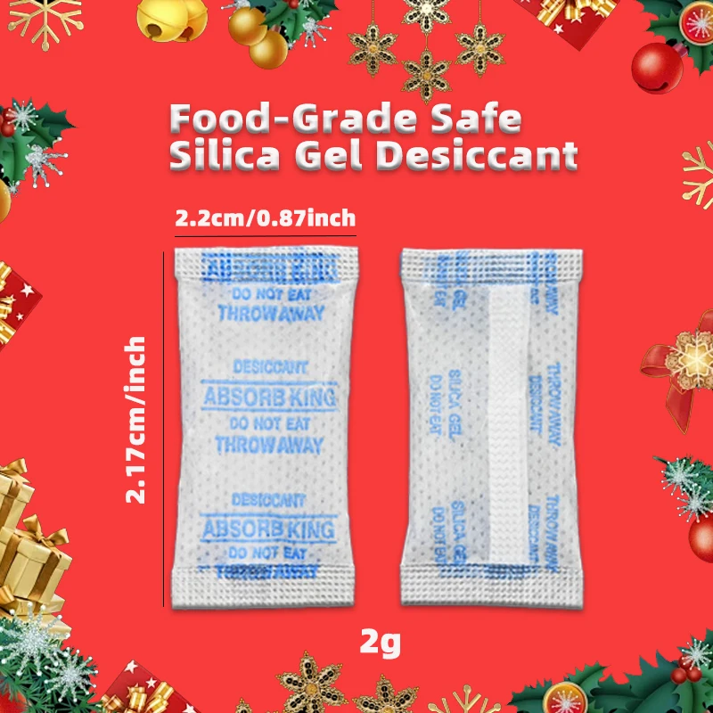 

Silica Gel Desiccant For Christmas Gifts, Stockings, Electronics, Cameras, Computers, Food, And Home Kitchens Dehumidification