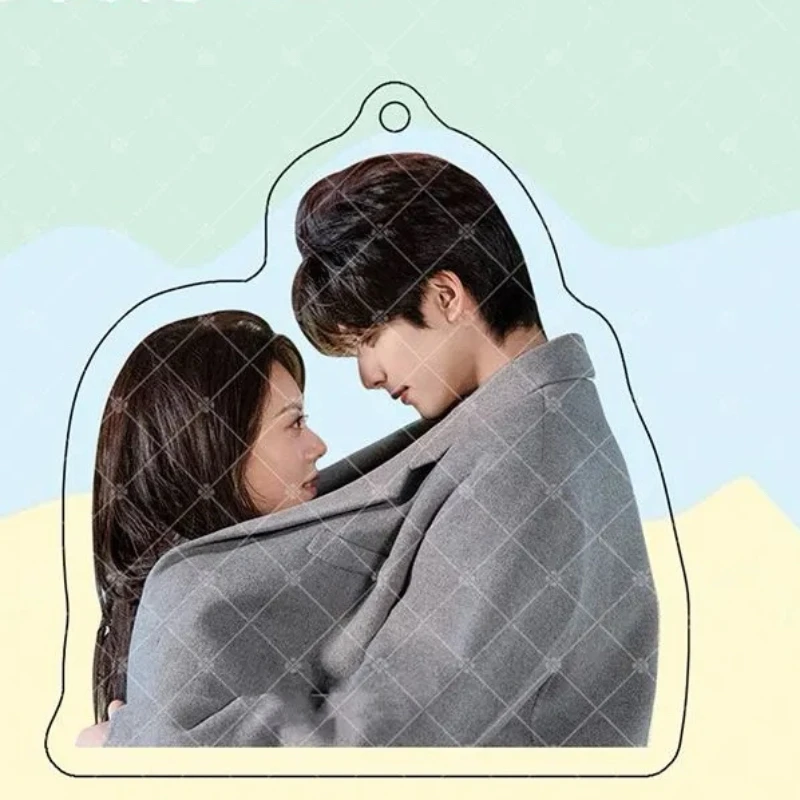 Song Weilong Zhao Jinmai Keychain Acrylic Double-side Hanging Pendants TV Shine on Me Lin Yusen Drama Stills Decor Ornaments