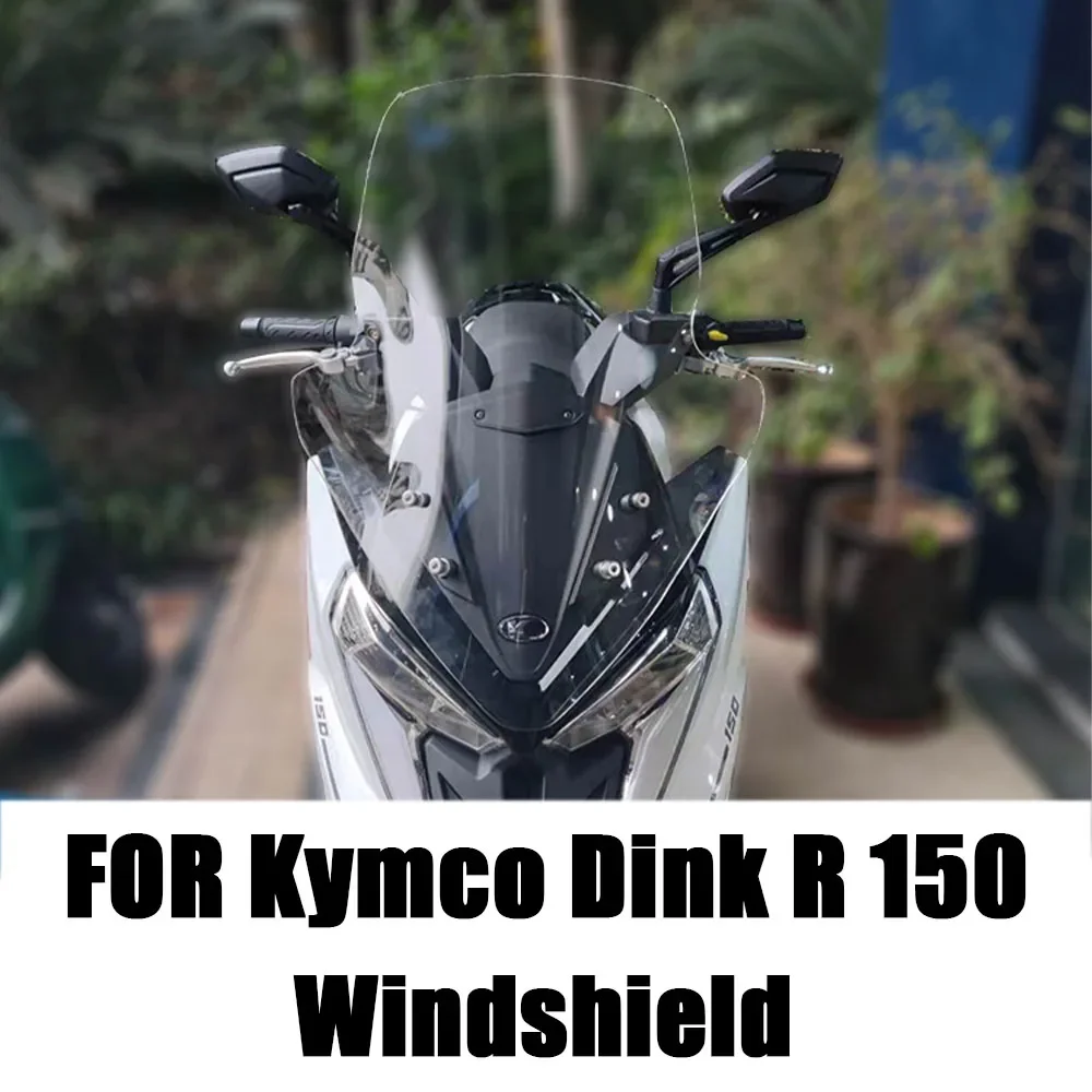 

New For Kymco Dink R 150 Accessories Windshield Sports Windscreen Wind Deflector Fit Kymco Dink R 150 DinkR150 Dink R150