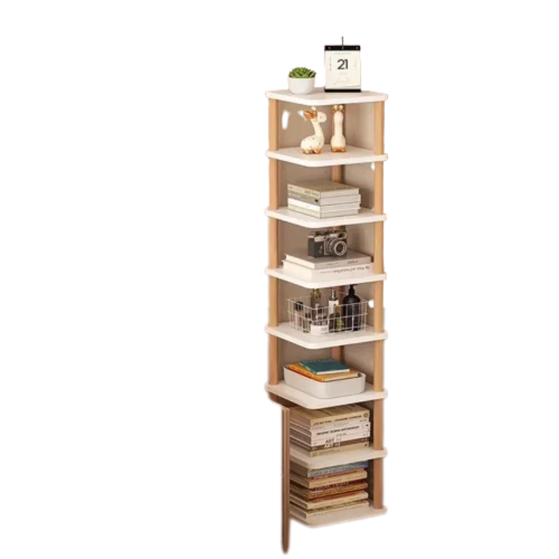 

Small Display Storage Organizer Stationery Bookcases Shelves Wooden Kids Bookshelf Wall Shelf Corner Estante