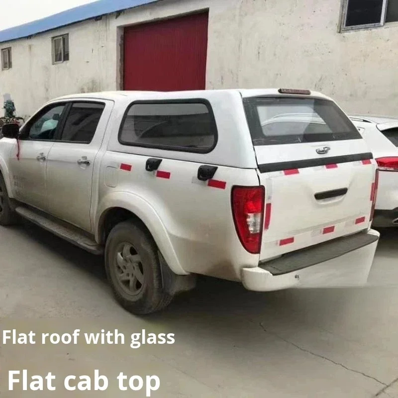 High Quality Eleed Slant High Cover Pickup Truck Canopy Topper Shell Exterior Accsori Fit Pickup Heavy  Durle Water