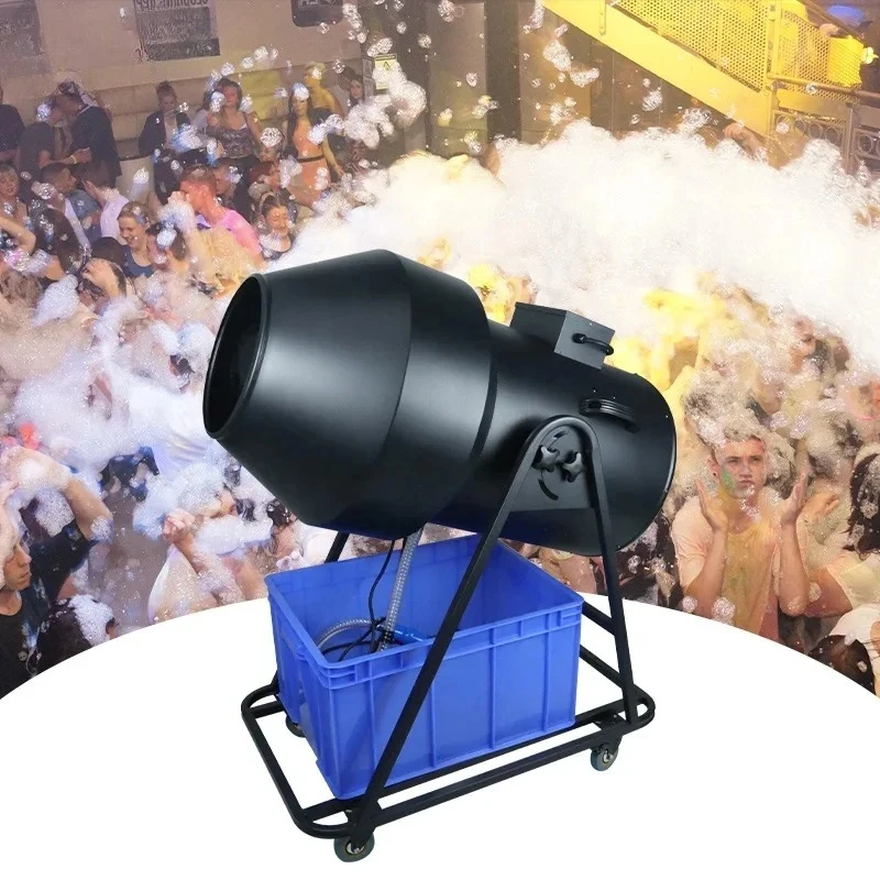 Portable 2500w Machine Snow Cannon Spray Jet Bubble Foam Machine for Swimming Pool Party