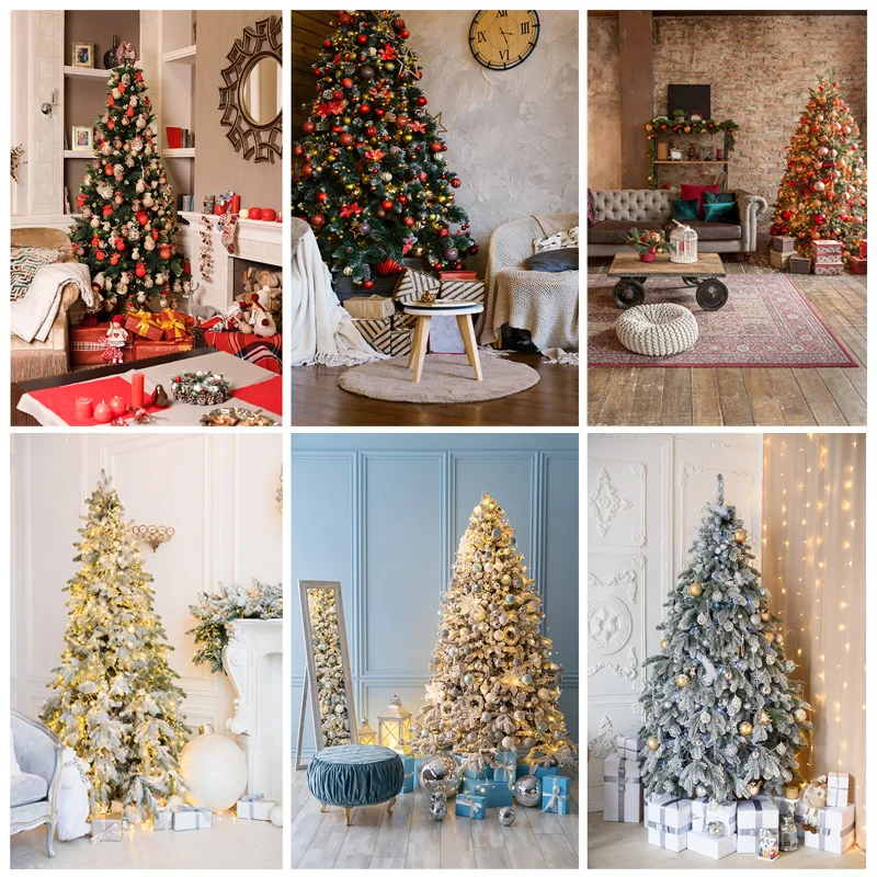 

Christmas Photography Backdrops Fireplace Baby Portrait Party Decor Photographic Backgrounds Photo Studio Photocall 21524JPE-04