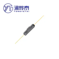 YYT 2PCS Normally closed reed switch GPS-11A/14A/16A plastic type 2*14 Magnetic switch dry reed pipe Anti-vibration and damage