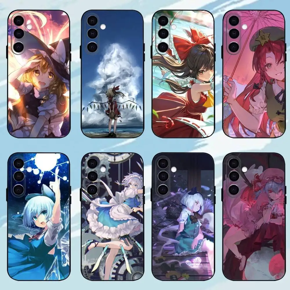 

Touhou Project Phone Case For Samsung Galaxy A73,A72,A71,A70,A53,A52,A51,Others Soft Black Shell ll