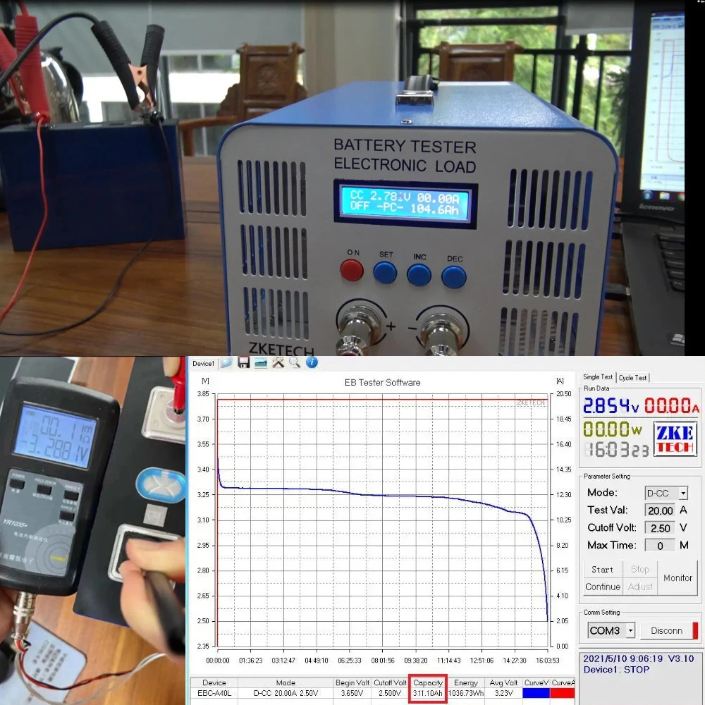 Imagem -02 - Bateria com Parafusos Prisioneiros 3.2v 310ah 280ah 105ah Capacidade Total 6000 Mais Ciclos 12v 24v 48v Fornecedor de Fábrica Lifepo4