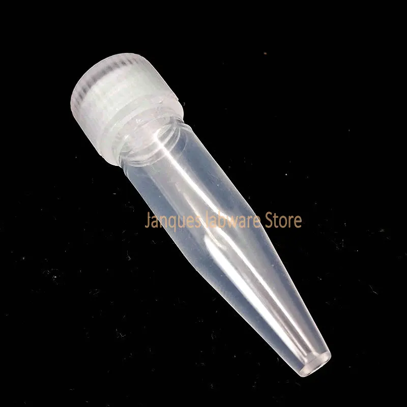 100pcs/lot Laboratory 1.5ml plastic v-bottom freezing tube with silicone gasket,Screw cap Cryogenic Vials,ink Subpackage vial
